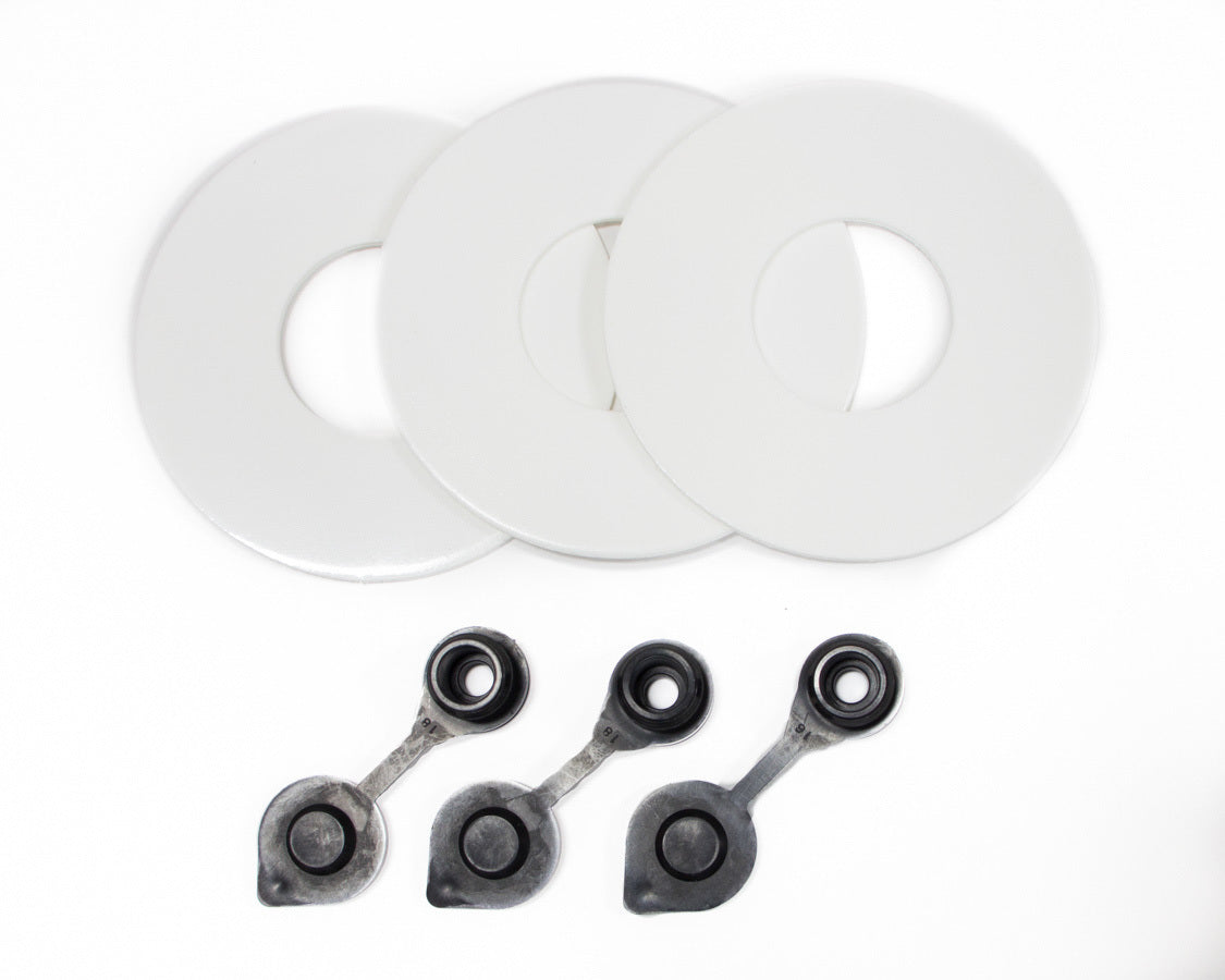 Scribner Jug Maintenance Kit - 3 Cap Gaskets - 3 Jug Vents - Scribner Utility Jugs - Kit