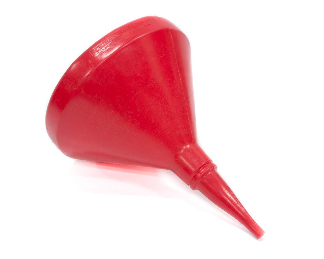 Scribner Funnel - 14 in OD - Plastic - Red - Each
