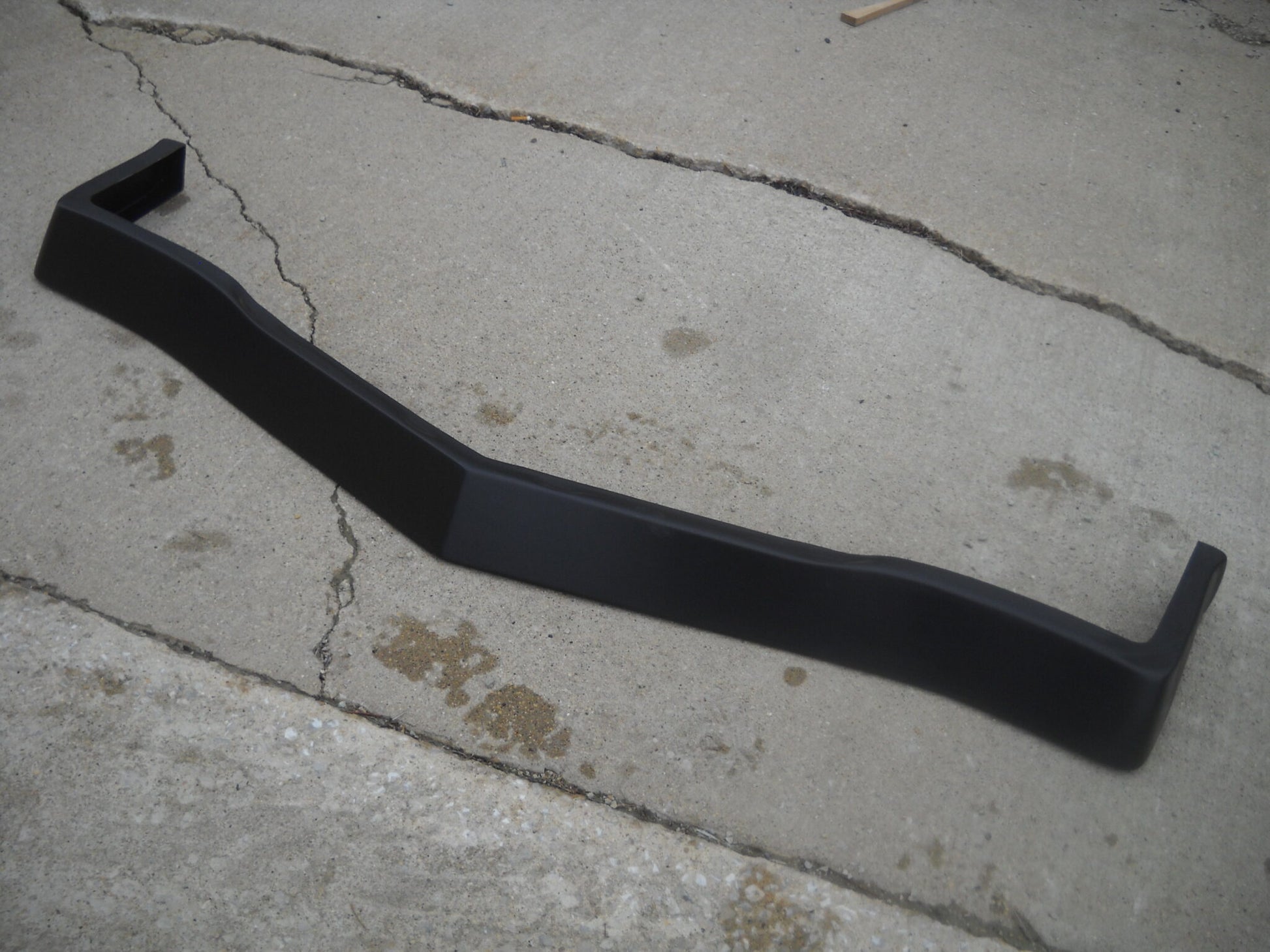 1971-1972 Chevelle / El Camino 4" Barry Lutz Wrap Around Front Fiberglass Spoiler - Glasstek SP022 - view 3