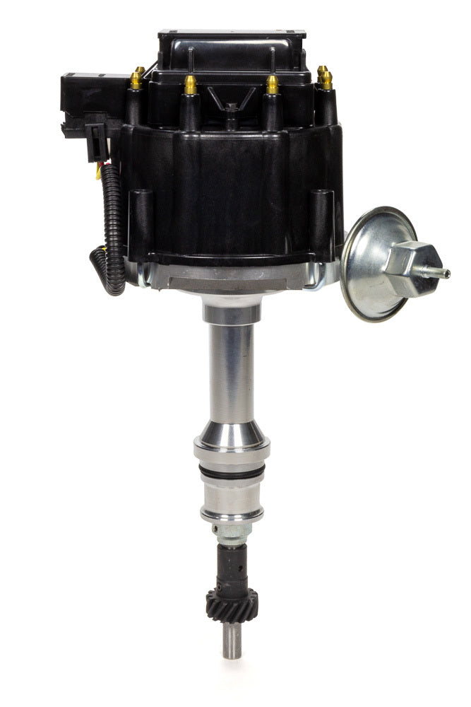Specialty Products Company Distributor - Magnetic Pickup - Vacuum Advance - HEI Style Terminal - Black - Small Block