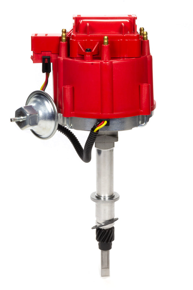 Specialty Products Company Distributor - Magnetic Pickup - Vacuum Advance - HEI Style Terminal - Red - Jeep Inline-6 -