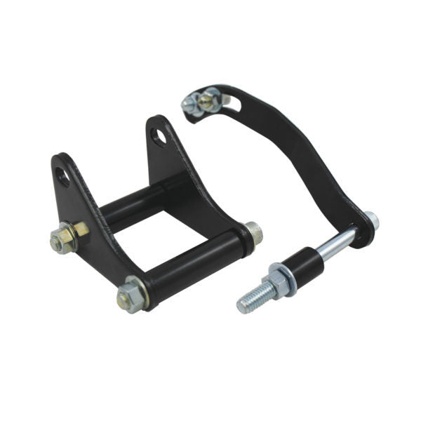 Specialty Products Company Power Steering Pump Bracket - Driver Side - Block Mount - Steel - Black Paint - Short Water