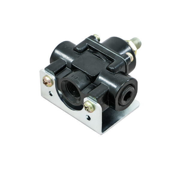 Specialty Products Company Fuel Pressure Regulator - 5 to 9 psi - In-Line - 3/8 in NPT Inlet / Outlet - Aluminum -