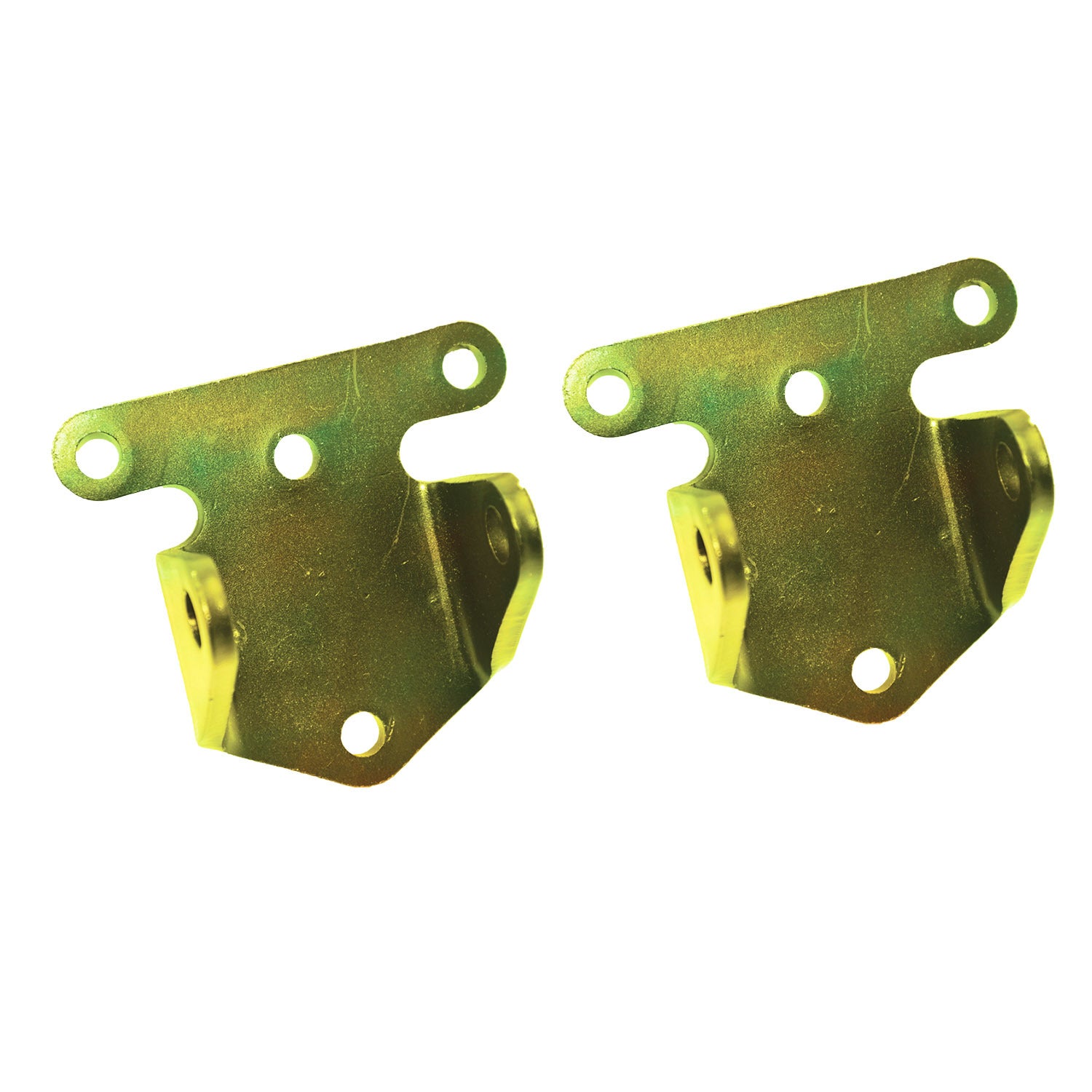 Specialty Products Company Motor Mount - Solid Mount - Bolt-On - Steel - Cadmium Plated - Small Block Chevy - Pair