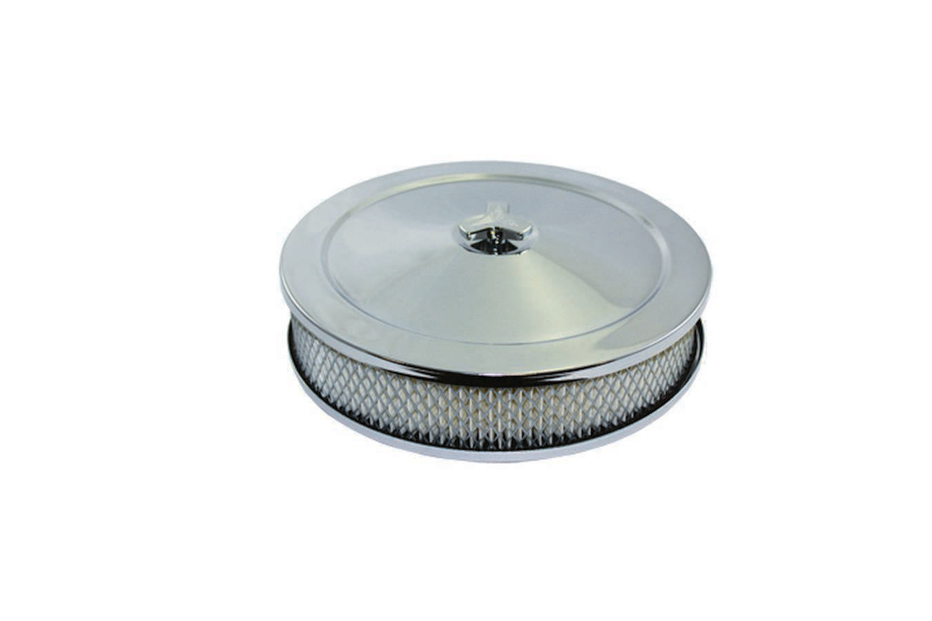 Specialty Products Company Air Cleaner Assembly - 10 in Round - 2 in Element - 5-1/8 in Carb Flange - Raised Base -