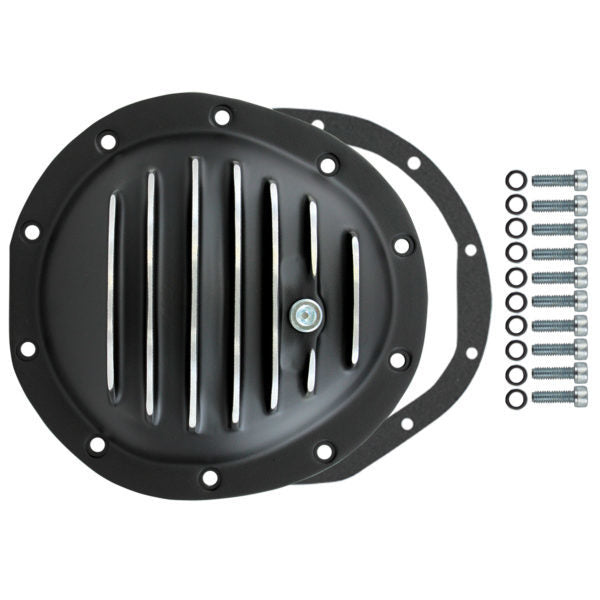 Specialty Products Company Differential Cover - Aluminum - Black Anodized - 8.25 in - GM 10-Bolt - Each