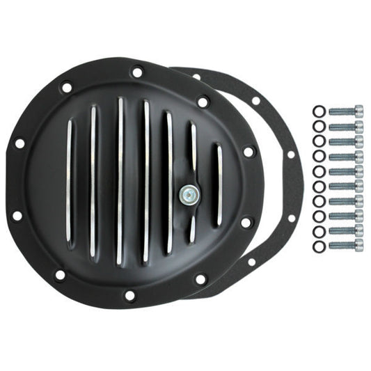 Specialty Products Company Differential Cover - Aluminum - Black Anodized - 8.25 in - GM 10-Bolt - Each