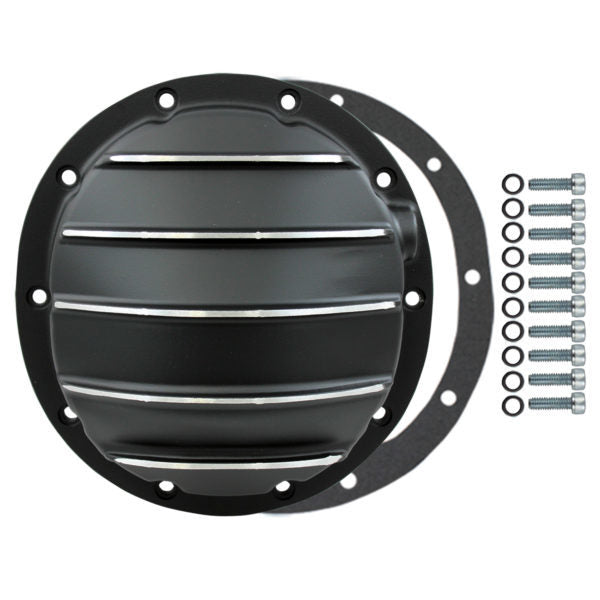 Specialty Products Company Differential Cover - Aluminum - Black Anodized - 8.5 / 8.6 in - GM 10-Bolt - Each