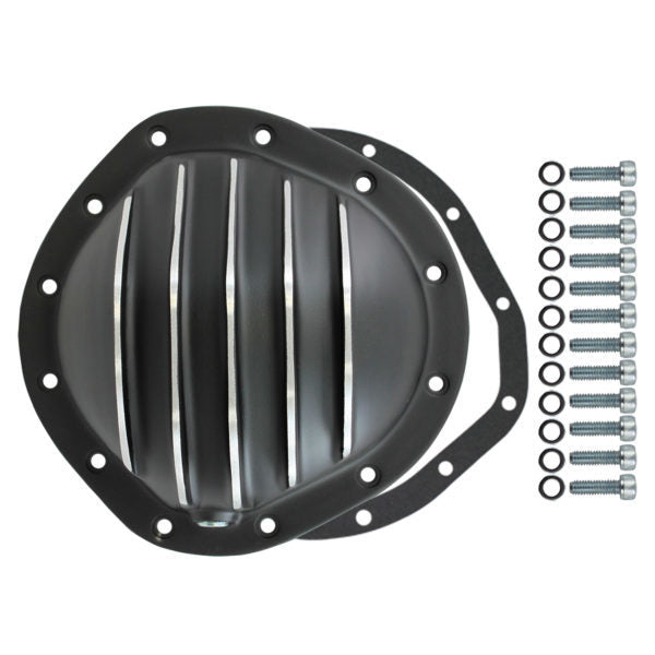 Specialty Products Company Differential Cover - Aluminum - Black Anodized - 8.75 in - GM 12-Bolt - Each