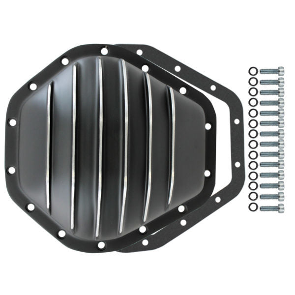 Specialty Products Company Differential Cover - Aluminum - Black Anodized - 10.5 in - GM 14 Bolt - Each