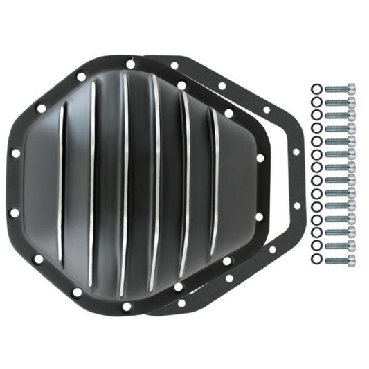 Specialty Products Company Differential Cover - Aluminum - Black Anodized - 10.5 in - GM 14 Bolt - Each