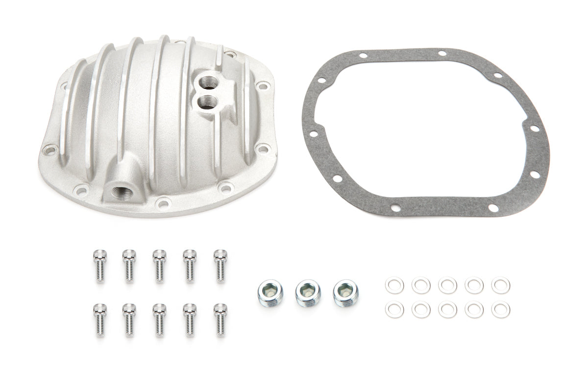 Specialty Products Company Differential Cover - Gasket / Hardware Included - Aluminum - Natural - Dana 25 / 27 / 30 -