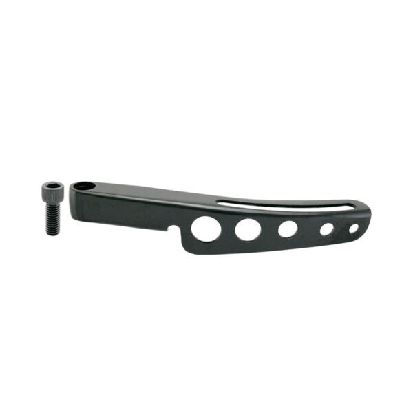 Specialty Products Company Alternator Bracket - Passenger Side - Upper - Water Pump Mount - Steel - Black Paint - Long