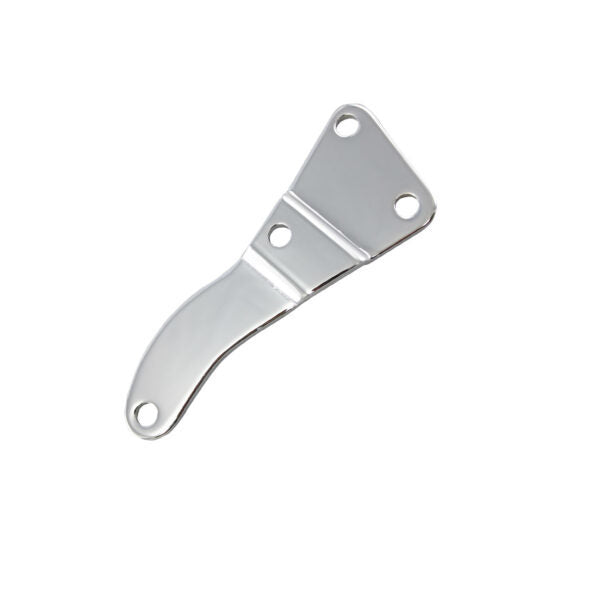 Specialty Products Company Alternator Bracket - Driver Side - Low Mount - Head Mount - Steel - Chrome - Long Water