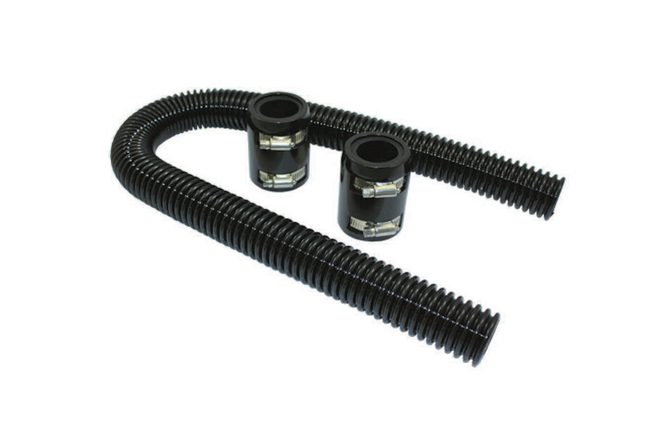Specialty Products Company Radiator Hose Kit - 36 in Long - Black End Caps - Stainless - Black - Kit