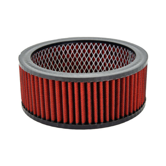 Specialty Products Company Air Filter Element - Round - 6.5 in Diameter - 2.5 in Tall - Wire Mesh Included - Reusable