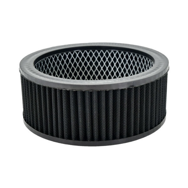 Specialty Products Company Air Filter Element - Round - 6.5 in Diameter - 2.5 in Tall - Wire Mesh Included - Reusable