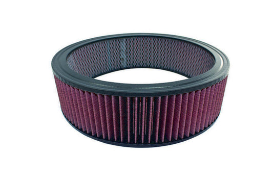 Specialty Products Company Air Filter Element - Round - 14 in Diameter - 4 in Tall - Wire Mesh Included - Reusable