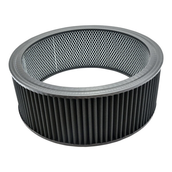 Specialty Products Company Air Filter Element - Round - 14 in Diameter - 5 in Tall - Wire Mesh Included - Reusable