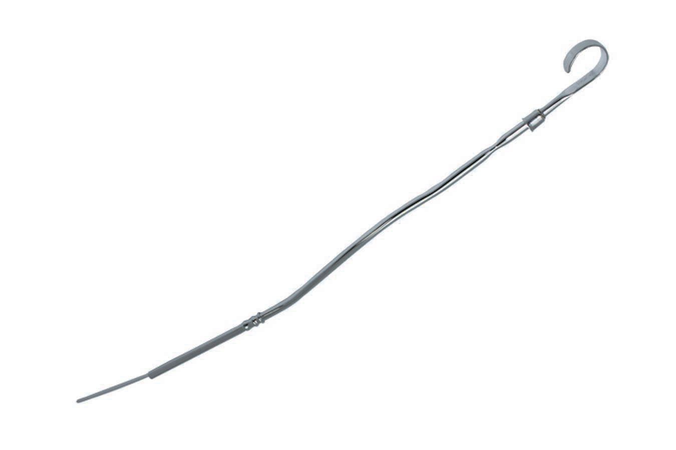 Specialty Products Company Engine Oil Dipstick - Solid Tube - Block Mount - Steel - Chrome - Oldsmobile V8 - Each
