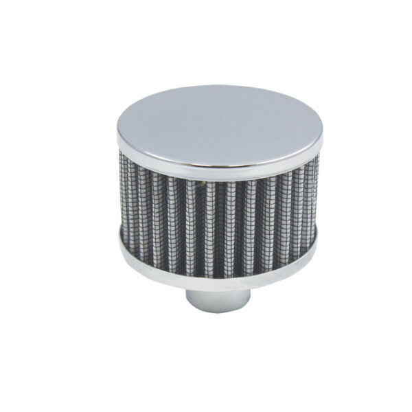 Specialty Products Company Breather - Push-In - Round - 1 in Hole - Reusable - Steel - Chrome - Each