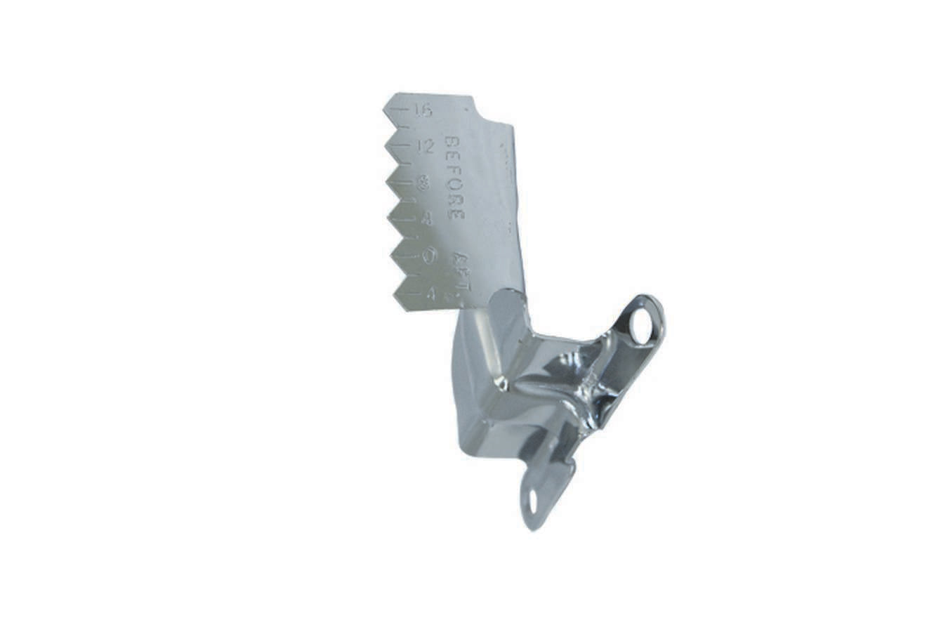 Specialty Products Company Timing Tab - Degreed - Steel - Chrome - 8 in OD Balancer - Big Block Chevy - Each