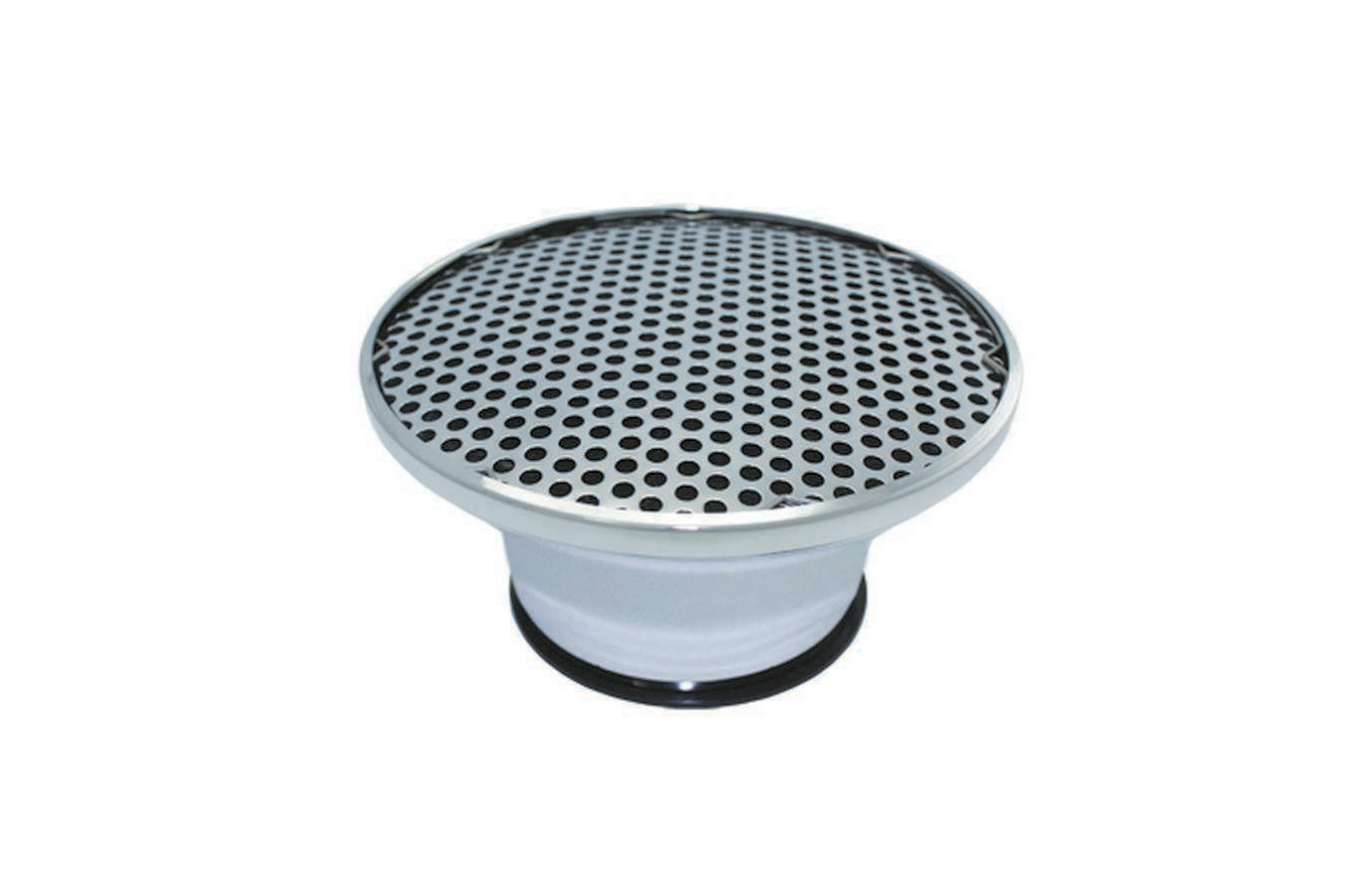 Specialty Products Company Velocity Stack - 8.875 in Diameter - 4.5 in Tall - 5-1/8 in Carb Flange - Filtered - Steel
