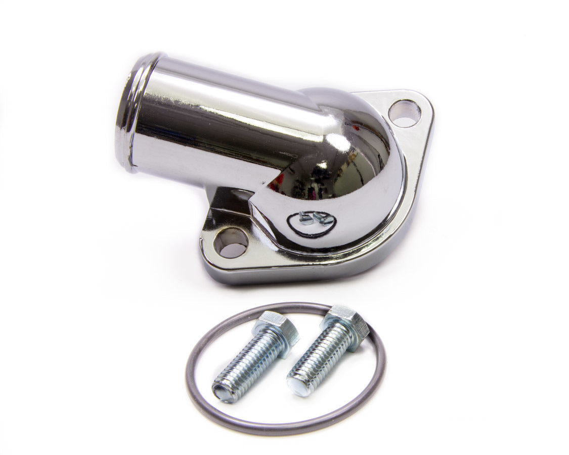 Specialty Products Company Water Neck - 90 Degree - 1-1/2 in ID Hose - O-Ring - Hardware Included - Steel - Chrome -