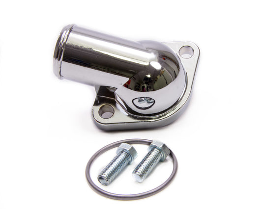 Specialty Products Company Water Neck - 90 Degree - 1-1/2 in ID Hose - O-Ring - Hardware Included - Steel - Chrome -