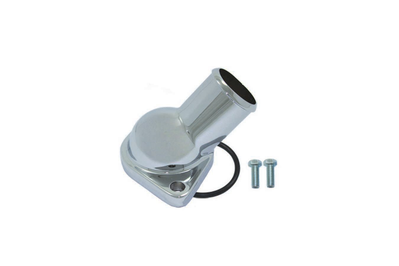 Specialty Products Company Water Neck - 45 Degree - 1-1/2 in ID Hose - O-Ring - Hardware Included - Steel - Chrome -