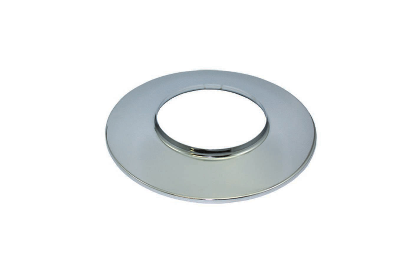 Specialty Products Company Air Cleaner Base - 14 in Round - 7-1/4 in Carb Flange - Flat Base - Steel - Chrome - Each