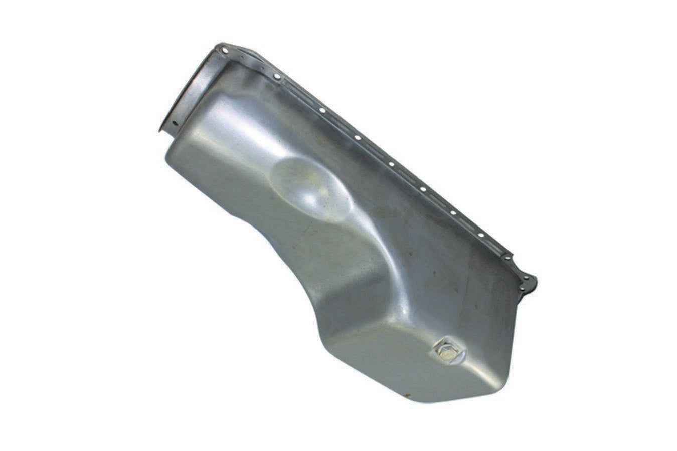 Specialty Products Company Engine Oil Pan - Rear Sump - 4 qt - Stock Depth - Steel - Natural - 2-Piece Seal - Big