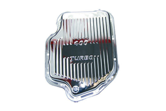 Specialty Products Company Transmission Pan - Stock Sump - Ribbed - Steel - Chrome - TH400 - Each