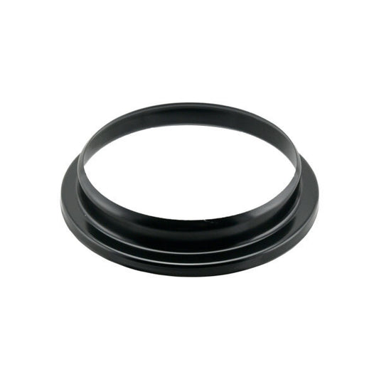 Specialty Products Company Air Cleaner Base - 6.5 in Round - 5-1/8 in Carb Flange - Raised Base - Steel - Black Paint