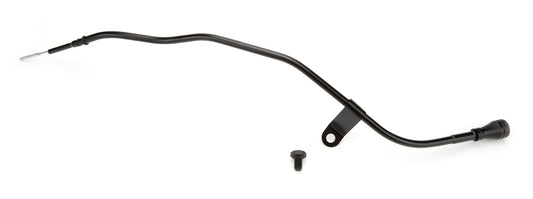 Specialty Products Company Engine Oil Dipstick - Solid Tube - Block Mount - Aluminum / Steel - Black Anodized / Black