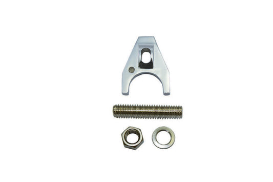 Specialty Products Company Distributor Hold Down - Stud Mounted - Hardware Included - Aluminum - Chrome - Chevy V6 /