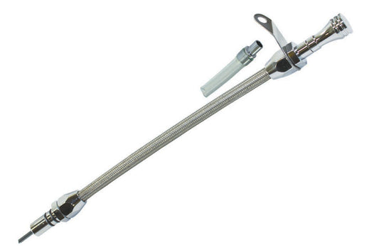 Specialty Products Company Transmission Dipstick - Flexible - Transmission Mount - OEM Length - Braided Stainless -