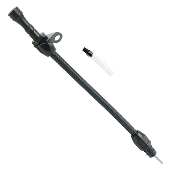Specialty Products Company Transmission Dipstick - Transmission Mount - Flexible - OEM Length - Braided Stainless -