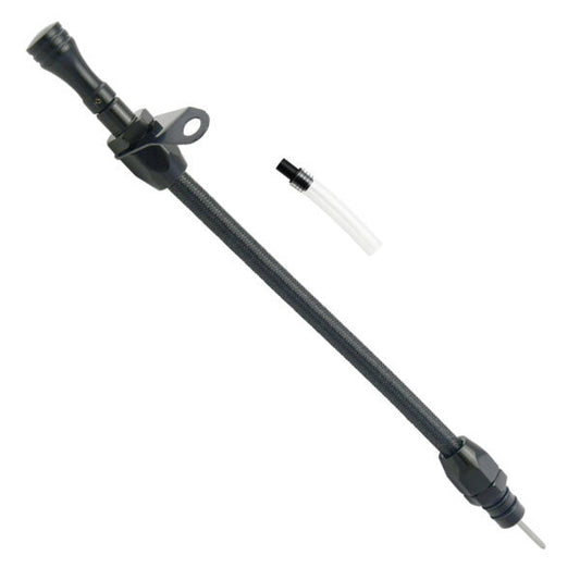 Specialty Products Company Transmission Dipstick - Transmission Mount - Flexible - OEM Length - Braided Stainless -