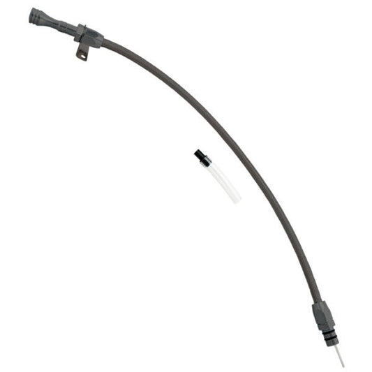 Specialty Products Company Transmission Dipstick - Transmission Mount - Flexible - OEM Length - Braided Stainless -