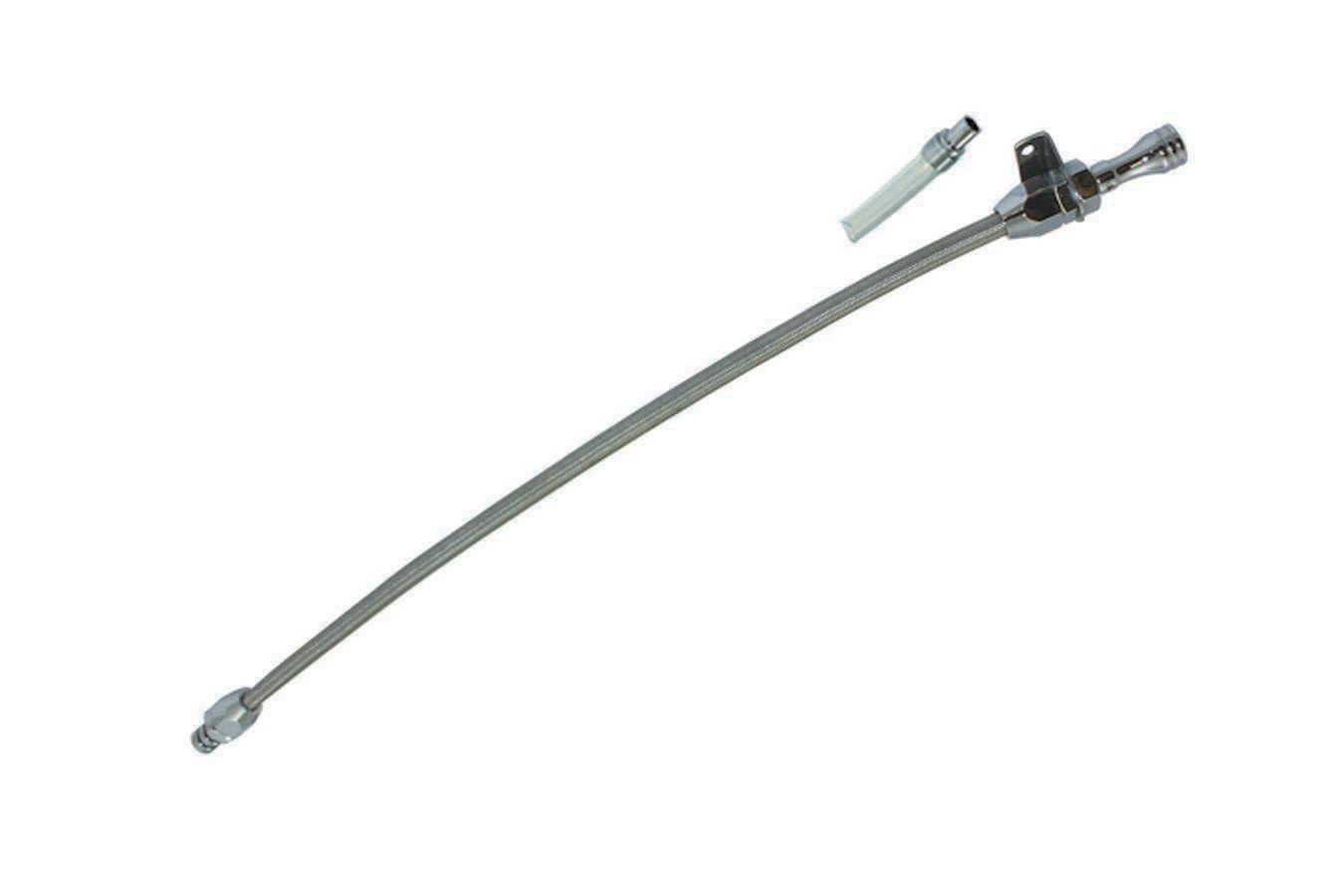Specialty Products Company Transmission Dipstick - Flexible - Transmission Mount - OEM Length - Braided Stainless -