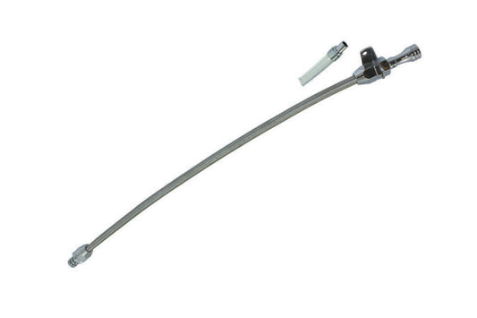 Specialty Products Company Transmission Dipstick - Flexible - Transmission Mount - OEM Length - Braided Stainless -