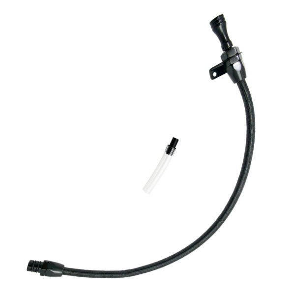 Specialty Products Company Transmission Dipstick - Transmission Mount - Flexible - OEM Length - Braided Stainless -