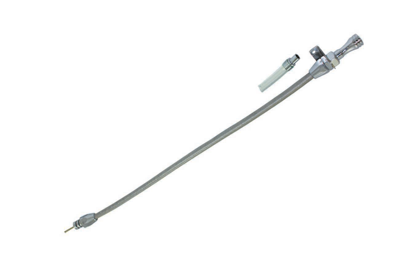 Specialty Products Company Transmission Dipstick - Flexible - Transmission Mount - OEM Length - Braided Stainless -