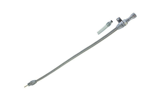 Specialty Products Company Transmission Dipstick - Flexible - Transmission Mount - OEM Length - Braided Stainless -