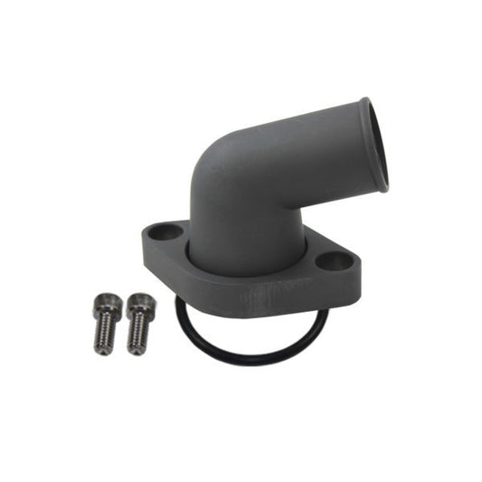 Specialty Products Company Water Neck - 75 Degree - 1-1/2 in ID Hose - Swivel - O-Ring - Aluminum - Black Paint -