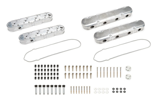 Specialty Products Company Valve Cover - Tall - Finned - Baffled - Coil Stands - Coil Covers Included - Aluminum -