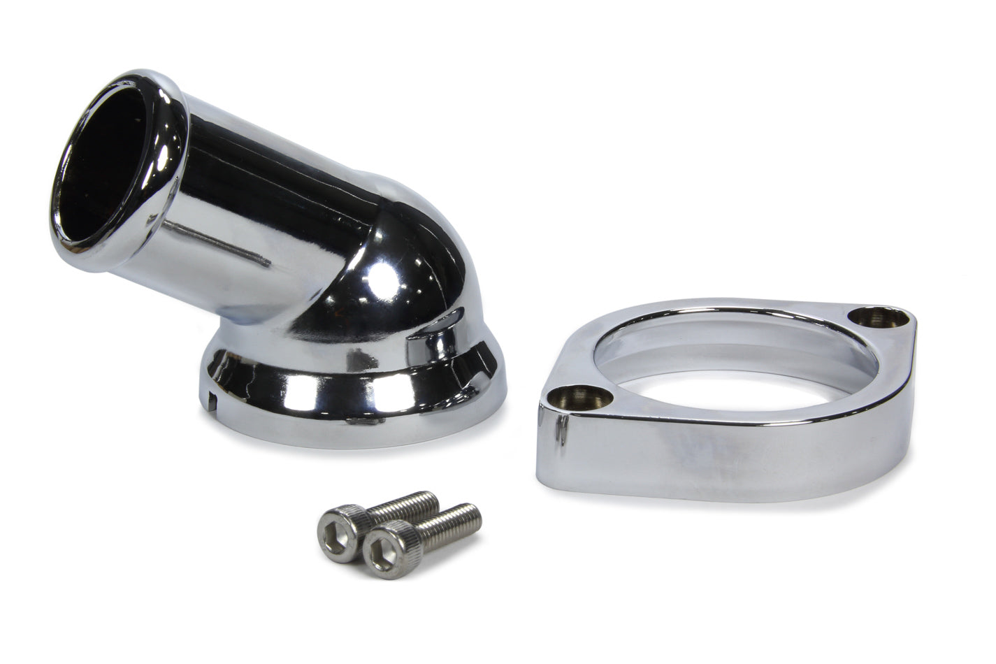 Specialty Products Company Water Neck - 45 Degree - 1-1/2 in ID Hose - Swivel - O-Ring - Aluminum - Polished - GM