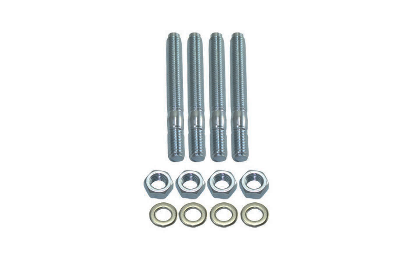 Specialty Products Company Carburetor Stud - 5/16-18 and 5/16-24 in Thread - 2.5 in Long - Hex Head - Steel - Zinc