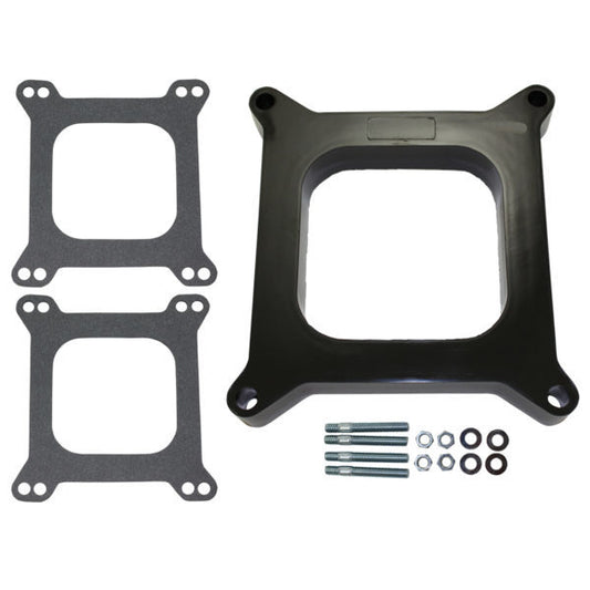 Specialty Products Company Carburetor Adapter - 1 in Thick - Open - Carter AFB to Square Bore - Gaskets / Hardware